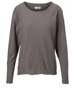 Organic Cotton Jersey Slub Long-Sleeve T-Shirt
