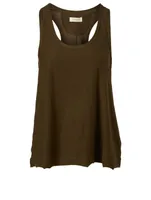 Organic Cotton Jersey Slub Tank Top