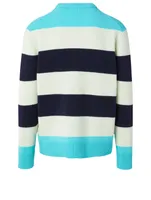 Nimah Wool Sweater Stripe Print