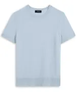 Feather Cashmere T-Shirt