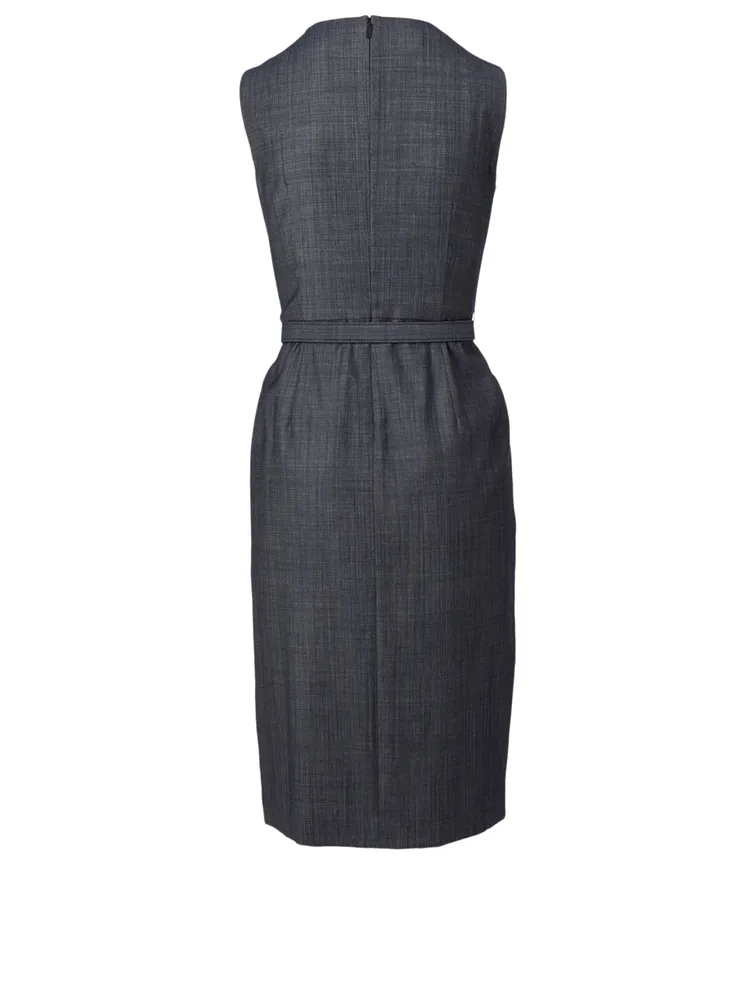 Jude Wool-Blend Dress With Belt