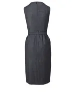 Jude Wool-Blend Dress With Belt