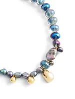 Stratus Necklace With Pearls