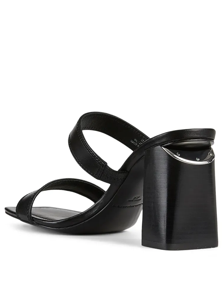 Hayden Leather Heeled Sandals