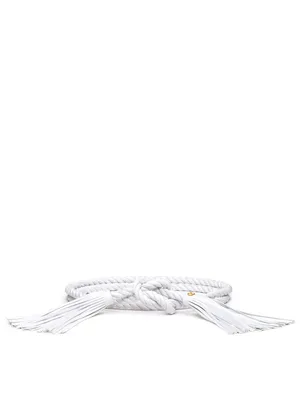 The Rope Nappa Leather Belt