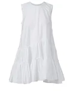 Cotton Sleeveless Mini Dress