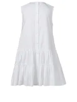 Cotton Sleeveless Mini Dress
