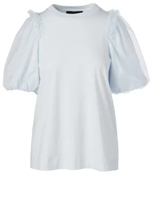 Puffed-Sleeve T-Shirt