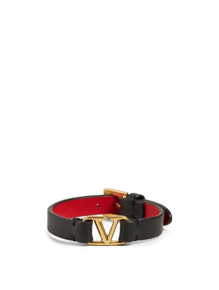 VLOGO Leather Bracelet