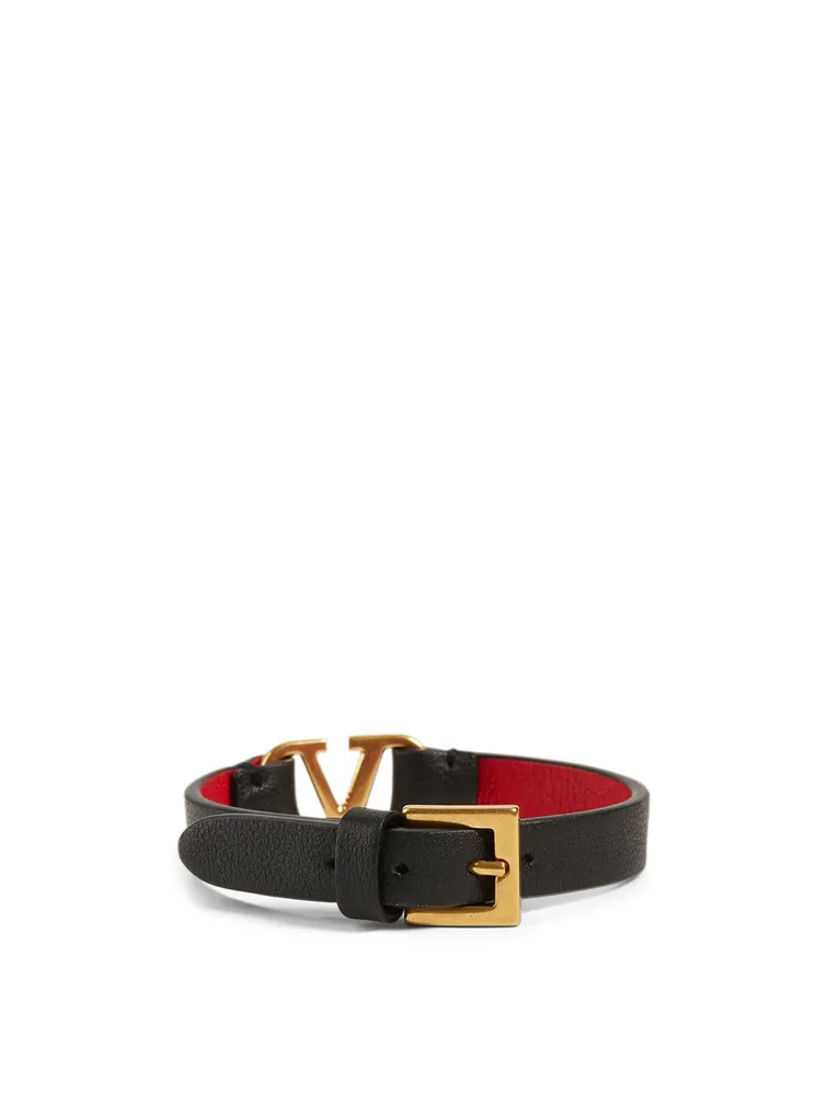 VLOGO Leather Bracelet