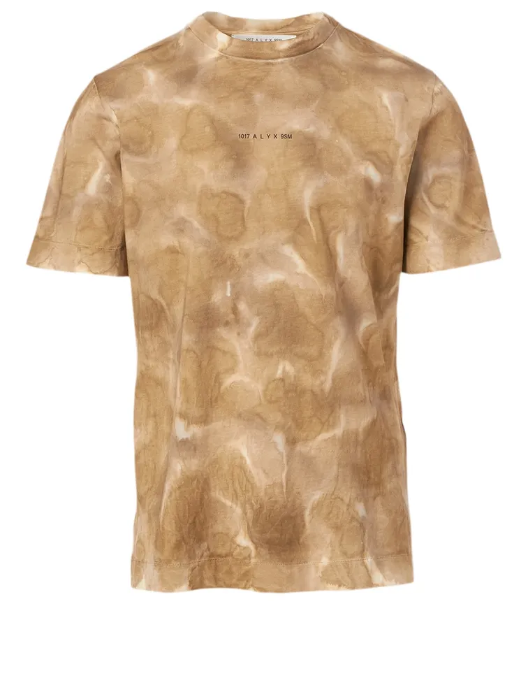 Cotton T-Shirt Abstract Print