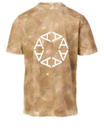 Cotton T-Shirt Abstract Print