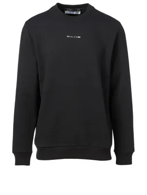 Visual Cotton-Blend Sweatshirt