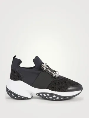 Viv' Run Strass Mesh Neoprene Sneakers