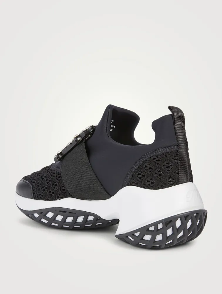 Viv' Run Strass Mesh Neoprene Sneakers