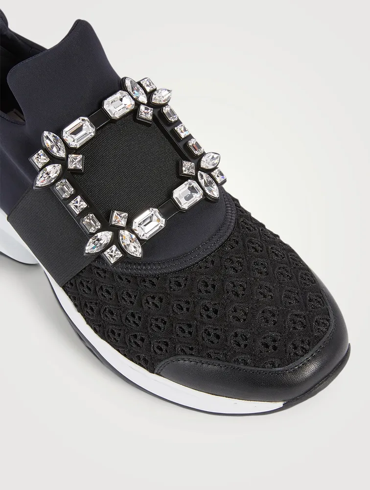 Viv' Run Strass Mesh Neoprene Sneakers