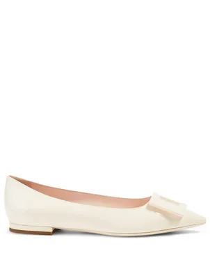 Gommettine Patent Leather Ballet Flats