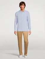 Giles Linen Tailored Shirt
