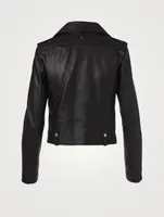 Baya Leather Moto Jacket