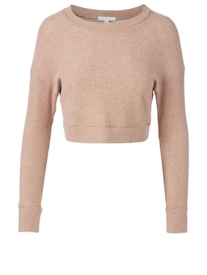 Line Super Cropped Pullover Sweater