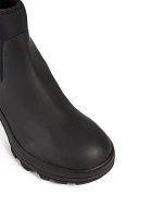 Rubber Ankle Boots With Vibram Sole