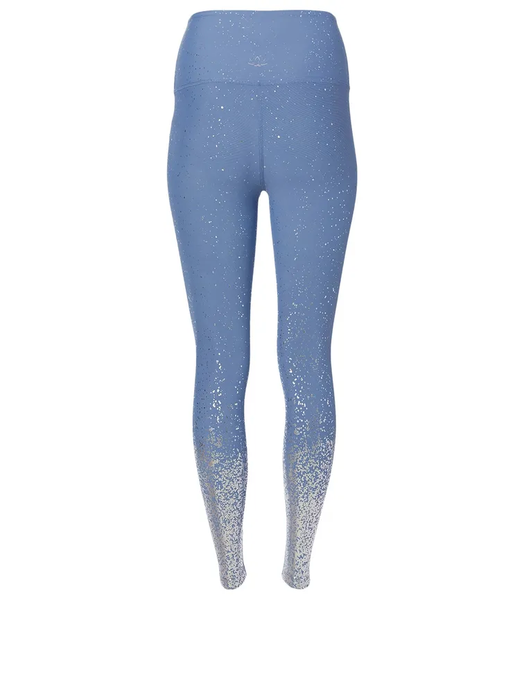 Alloy Ombre High-Waisted Midi Leggings