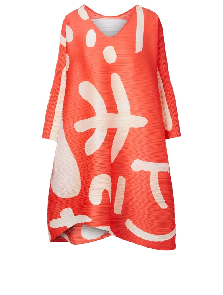 Pause Printed Dress