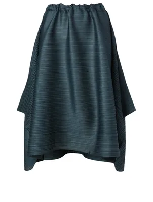 Squared Midi Skirt