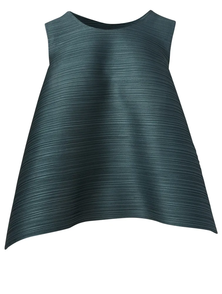 Squared Pleated Top