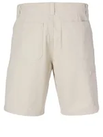 Cotton Canvas Shorts