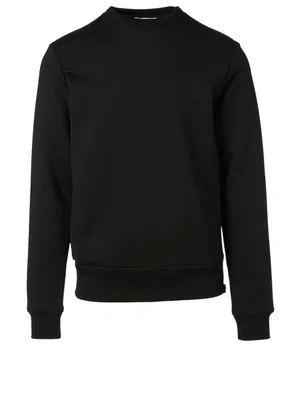 Cotton Sweatshirt With Side Zip