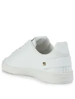 Backnet Perforated Leather Sneakers