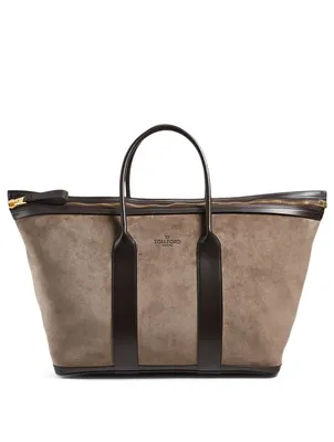 Buckley Suede And Leather Tote Bag