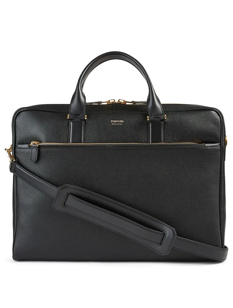 Slim Leather Briefcase