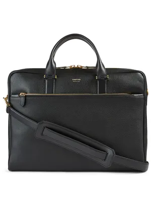 Slim Leather Briefcase