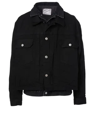 Cotton Layered Denim Jacket