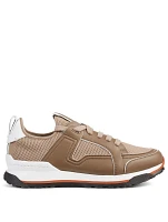 Siracusa Leather And Mesh Sneakers