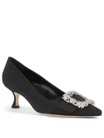 Maysale Jewel 50 Crepe De Chine Pumps