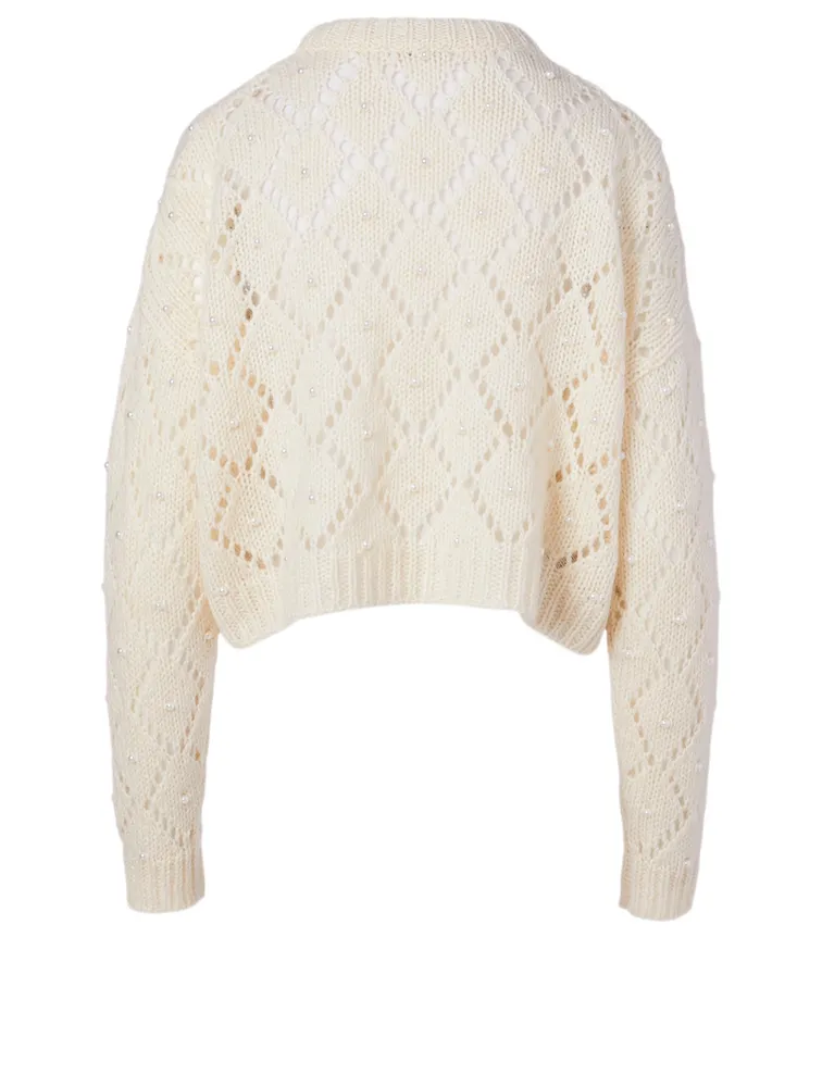 Cashmere And Mohair Boxy Sweater