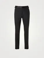 Shelton Wool Tuxedo Pants