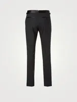 Shelton Wool Tuxedo Pants