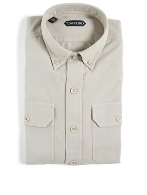 Cotton Long-Sleeve Shirt