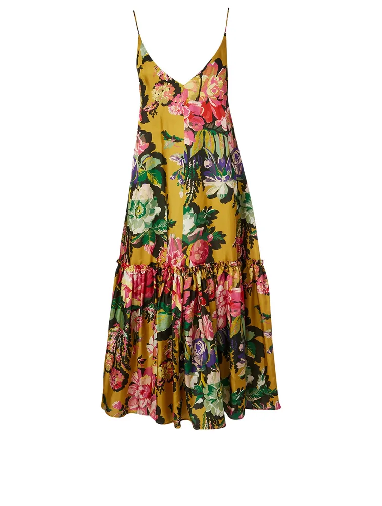 Diba Midi Dress Floral Print