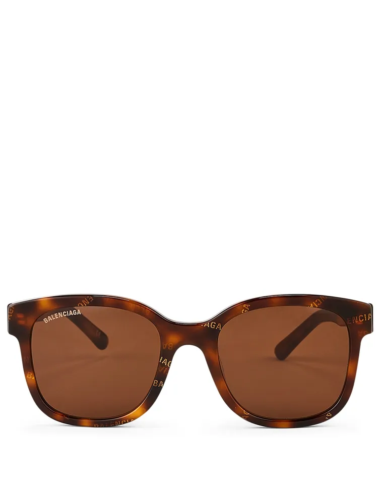 Square Logo Sunglasses