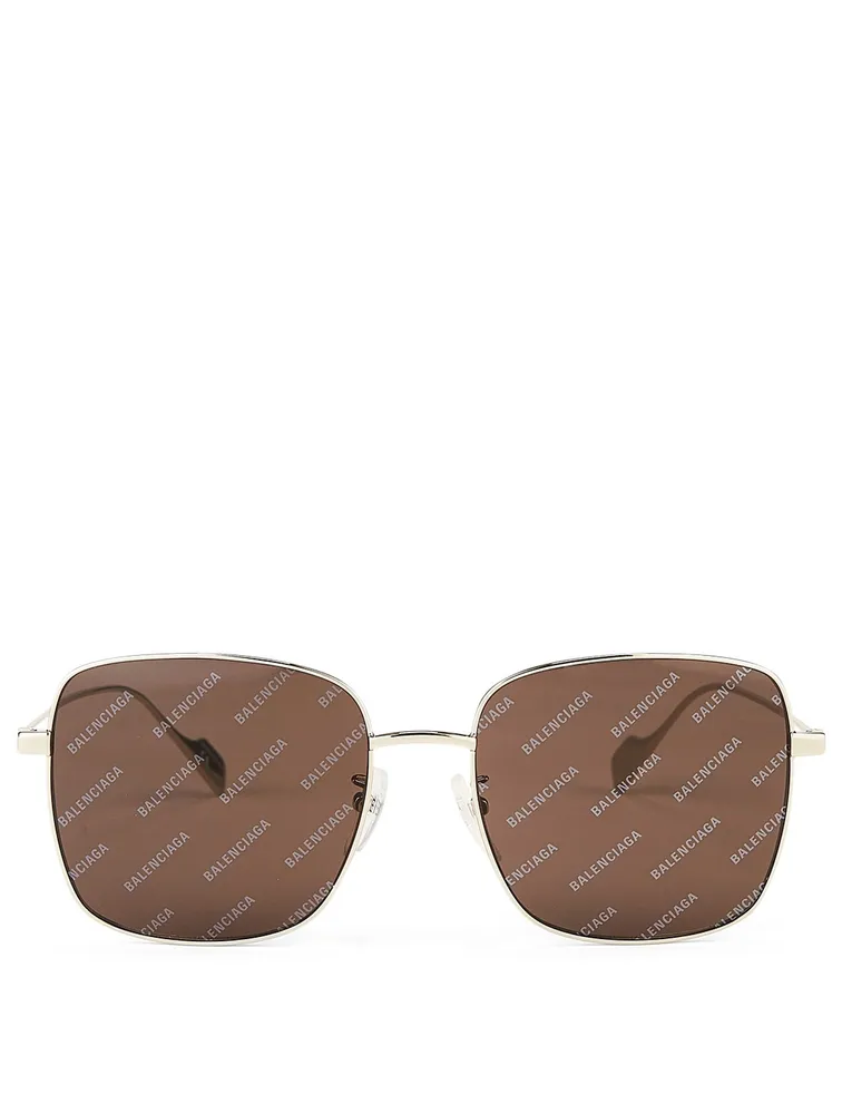 Ghost Square Logo Sunglasses