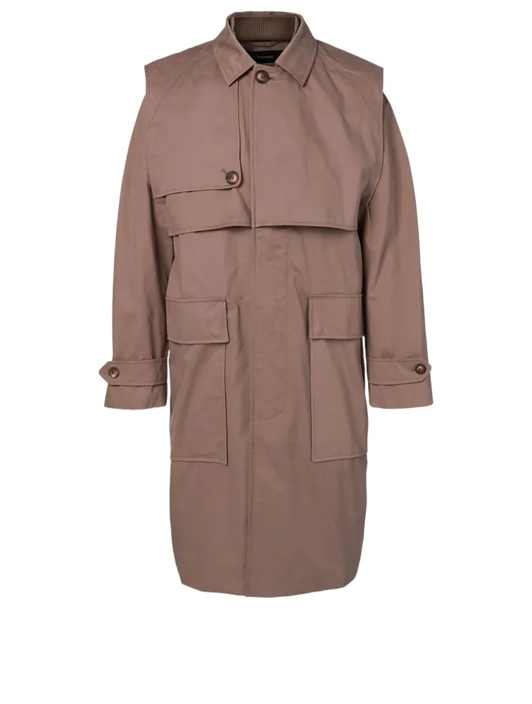 Cotton Trench Coat