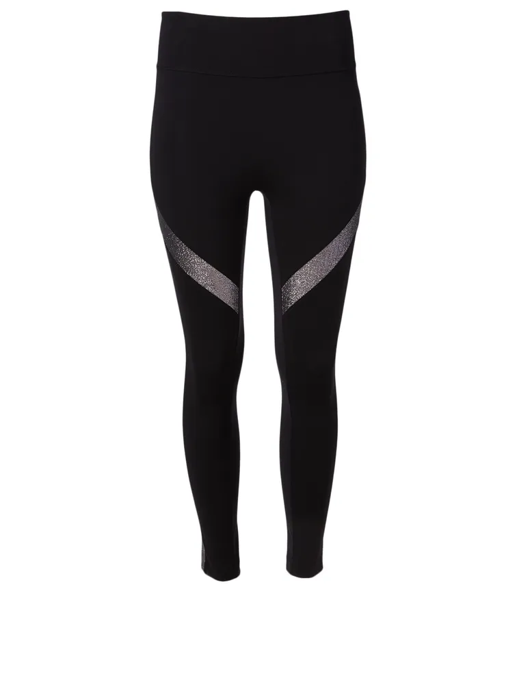 Coated Stretch Leggings