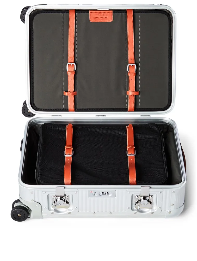 Bank Spinner 55 Aluminum Carry-On Suitcase