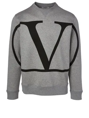 VLOGO Cotton-Blend Sweatshirt