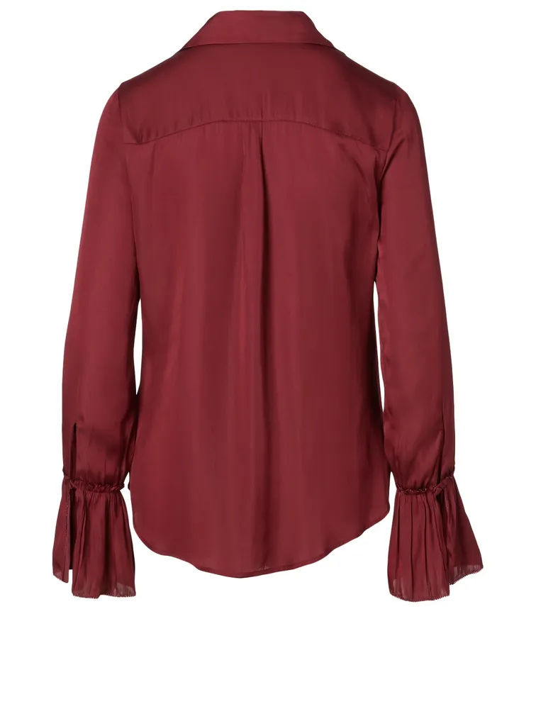 Abriana Draped Shirt